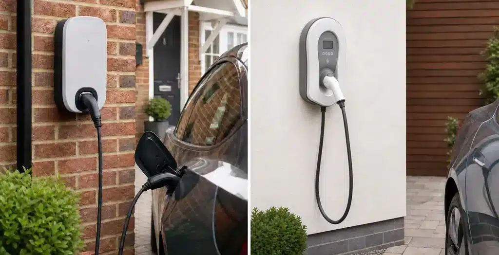 Tethered vs Untethered EV Chargers: Pros and Cons Tethered vs Untethered EV Chargers: Pros and Cons